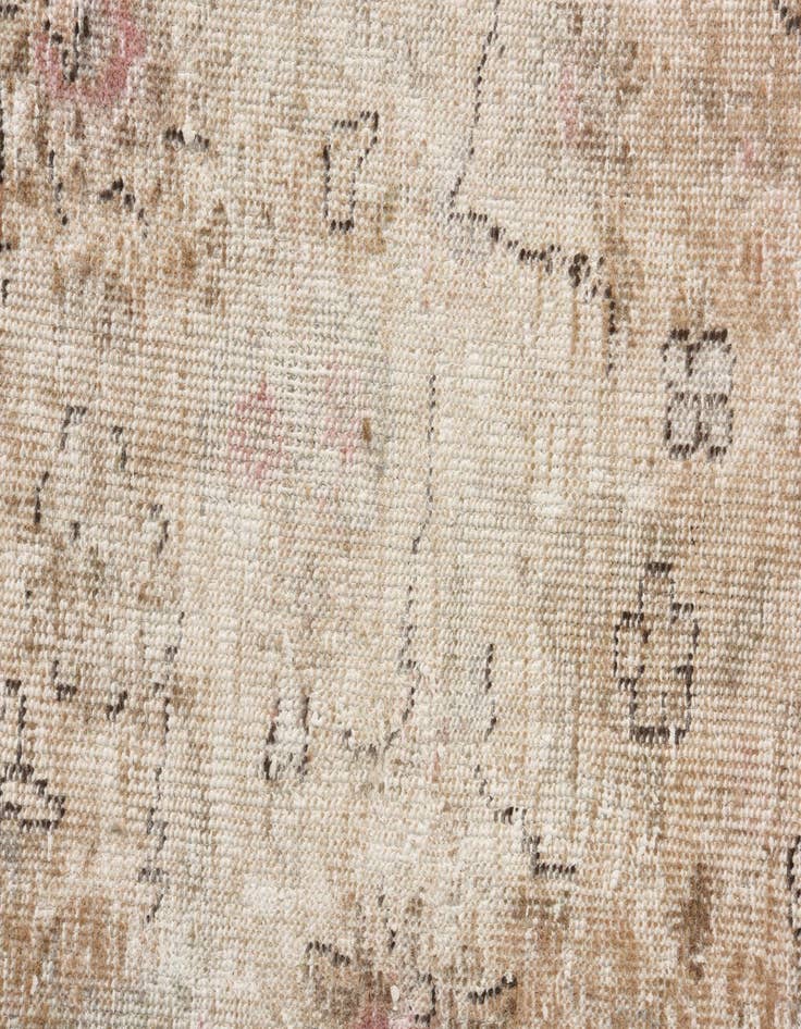 Detail image of  9' 8 x 12' 3  Hand Knotted Ultra Vintage Persian Wool Rug