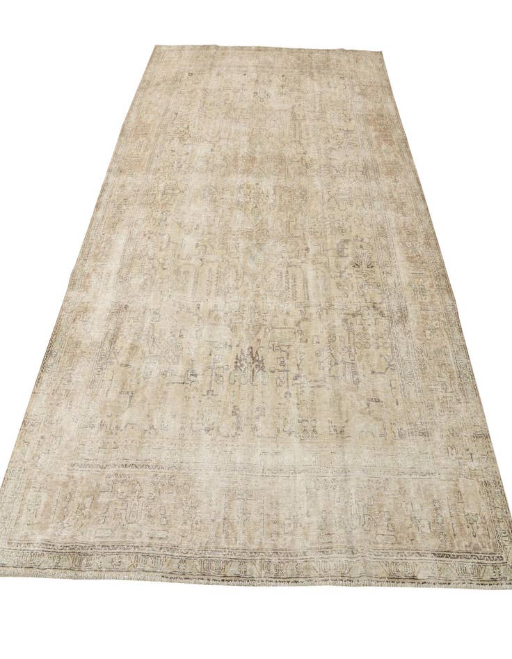 Detail image of  8' 2 x 10' 7  Hand Knotted Ultra Vintage Persian Wool Rug