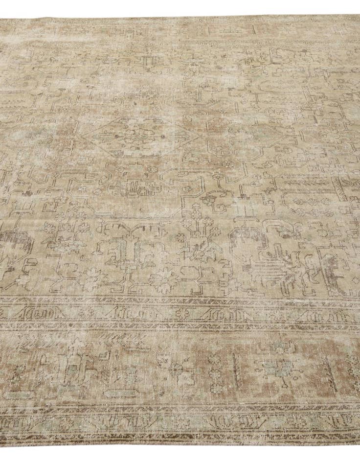 Detail image of  8' 2 x 10' 7  Hand Knotted Ultra Vintage Persian Wool Rug