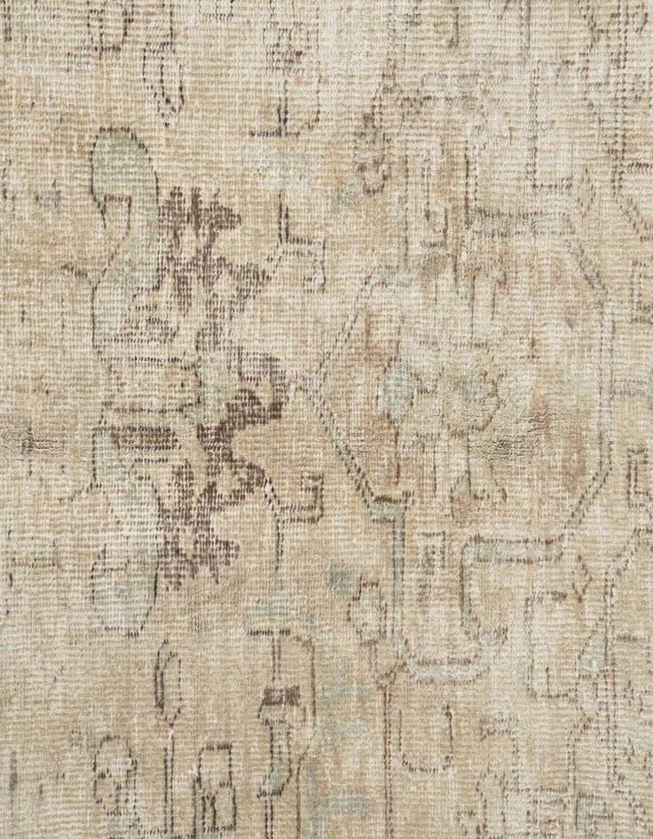 Detail image of  8' 2 x 10' 7  Hand Knotted Ultra Vintage Persian Wool Rug