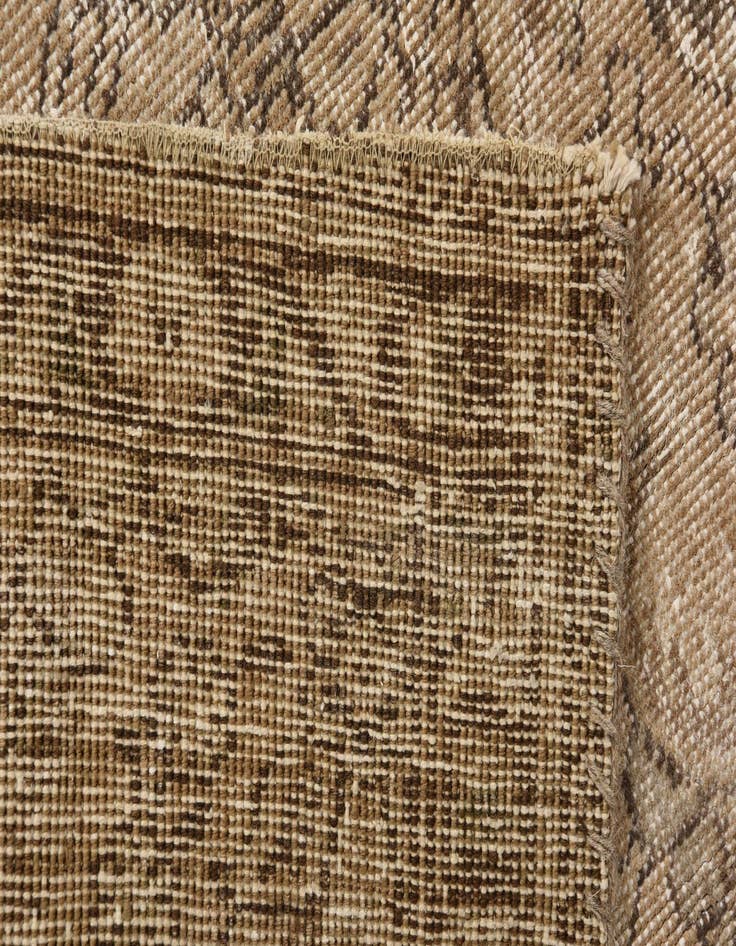 Detail image of  7' 8 x 11'  Hand Knotted Ultra Vintage Persian Wool Rug