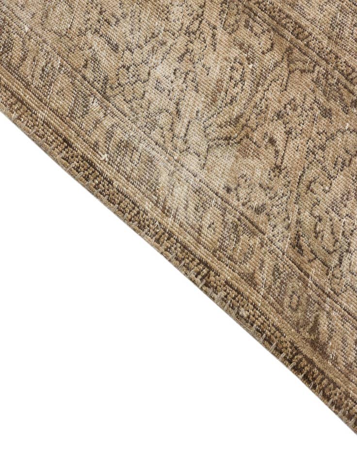 Detail image of  7' 8 x 11'  Hand Knotted Ultra Vintage Persian Wool Rug