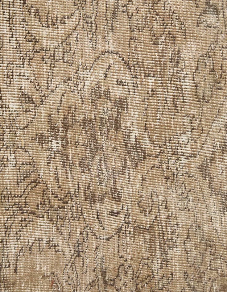 Detail image of  7' 8 x 11'  Hand Knotted Ultra Vintage Persian Wool Rug