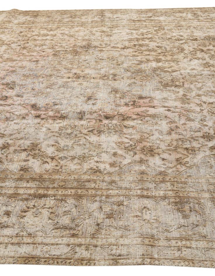 Detail image of  9' 4 x 12' 3  Hand Knotted Ultra Vintage Persian Wool Rug