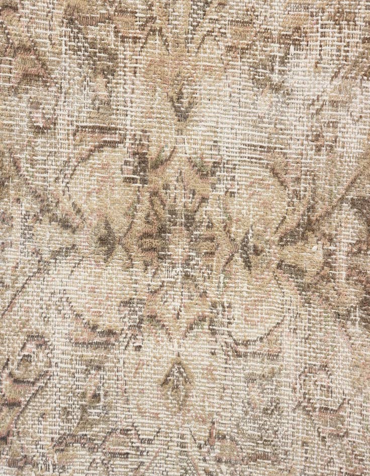 Detail image of  9' 4 x 12' 3  Hand Knotted Ultra Vintage Persian Wool Rug