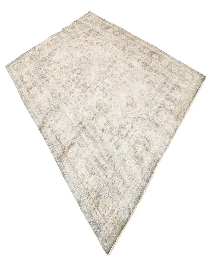 Detail image of  8' 3 x 11'  Hand Knotted Ultra Vintage Persian Wool Rug