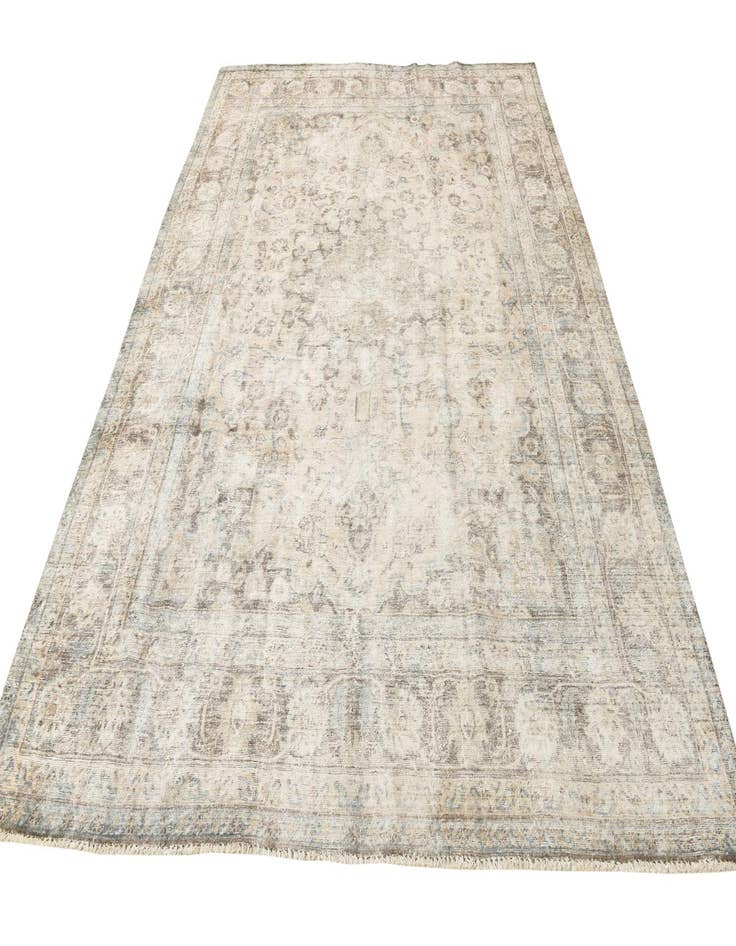 Detail image of  8' 3 x 11'  Hand Knotted Ultra Vintage Persian Wool Rug