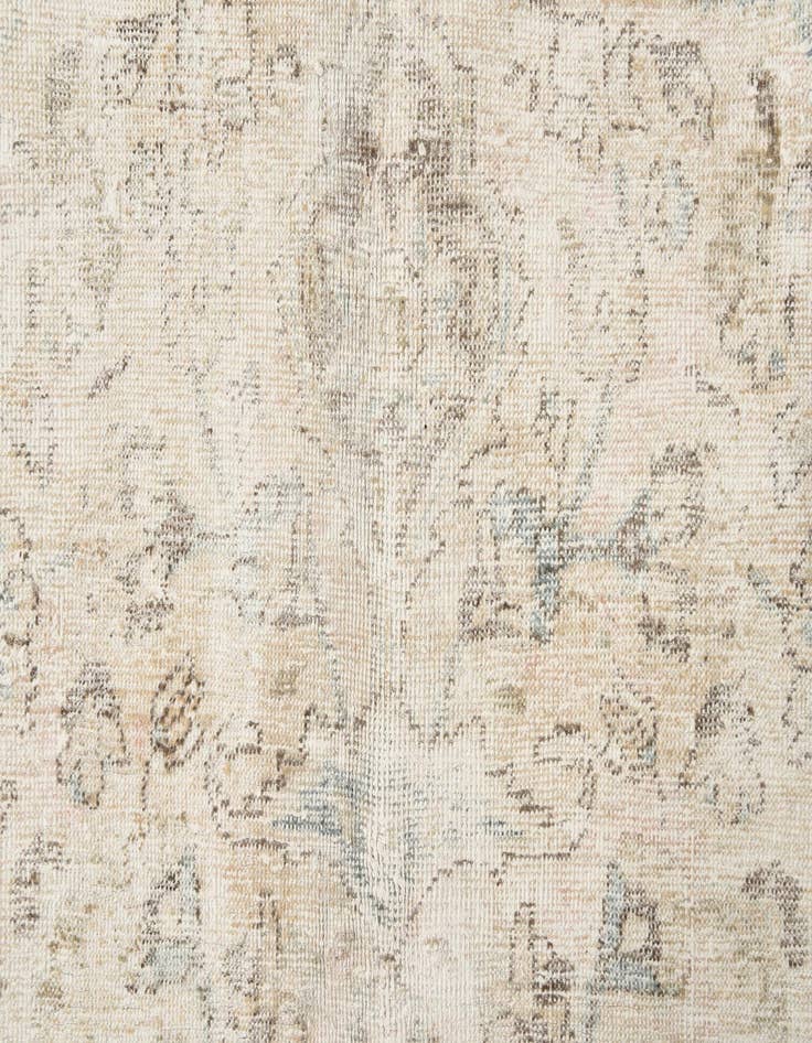 Detail image of  8' 3 x 11'  Hand Knotted Ultra Vintage Persian Wool Rug