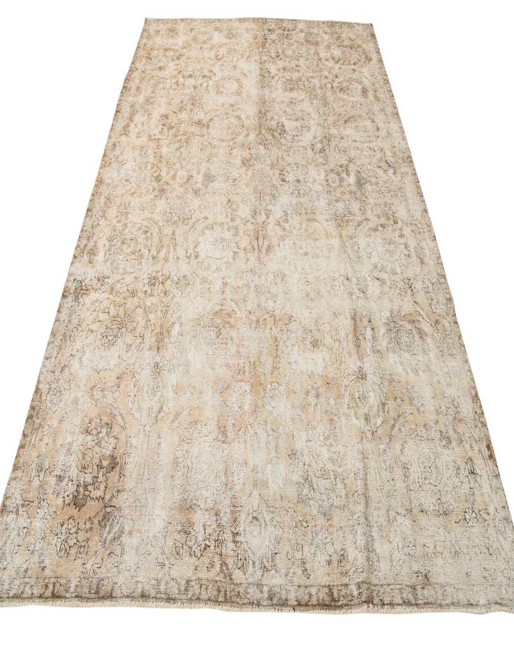 Detail image of  7' 7 x 10' 8  Hand Knotted Ultra Vintage Persian Wool Rug