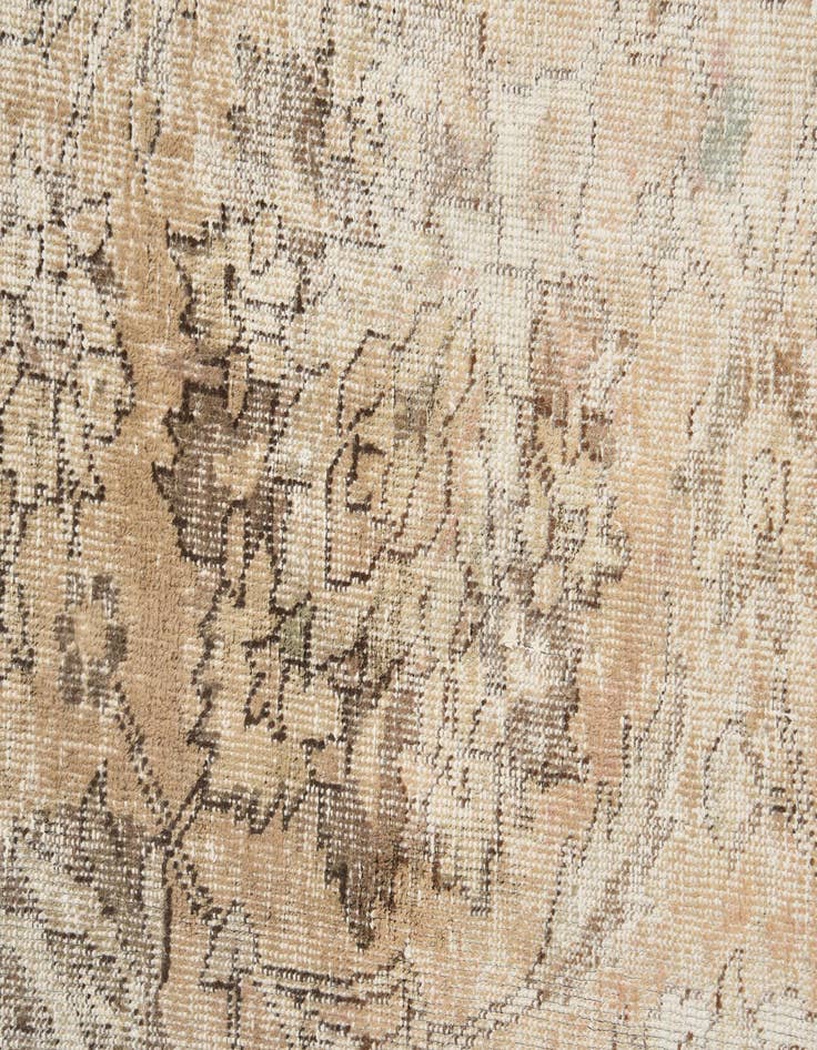 Detail image of  7' 7 x 10' 8  Hand Knotted Ultra Vintage Persian Wool Rug