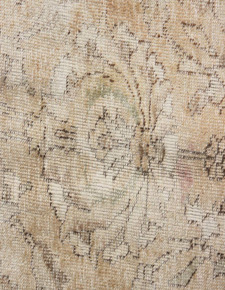 Detail image of  7' 7 x 10' 8  Hand Knotted Ultra Vintage Persian Wool Rug