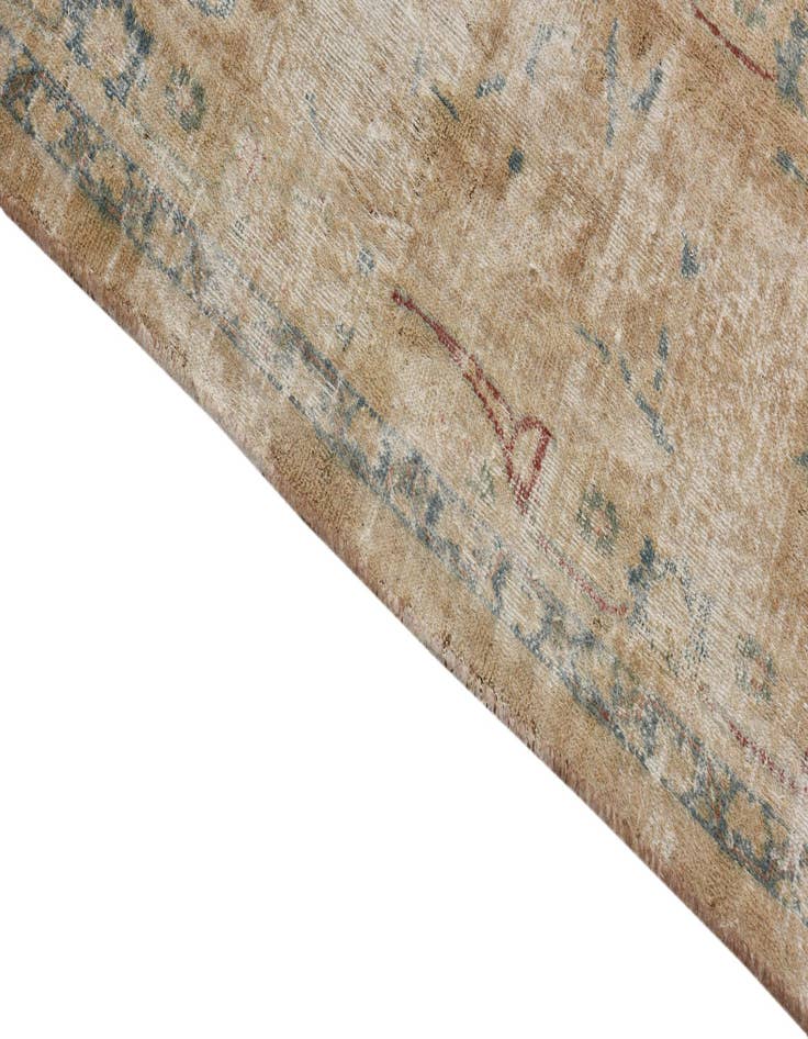 Detail image of  9' 7 x 12' 9  Hand Knotted Ultra Vintage Persian Wool Rug