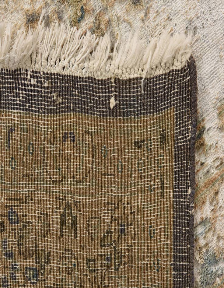 Detail image of  10' 1 x 12' 10  Hand Knotted Ultra Vintage Persian Wool Rug