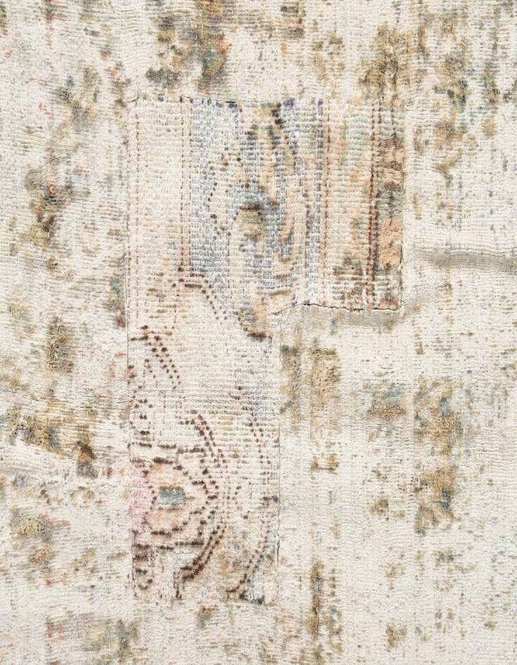 Detail image of  10' 1 x 12' 10  Hand Knotted Ultra Vintage Persian Wool Rug