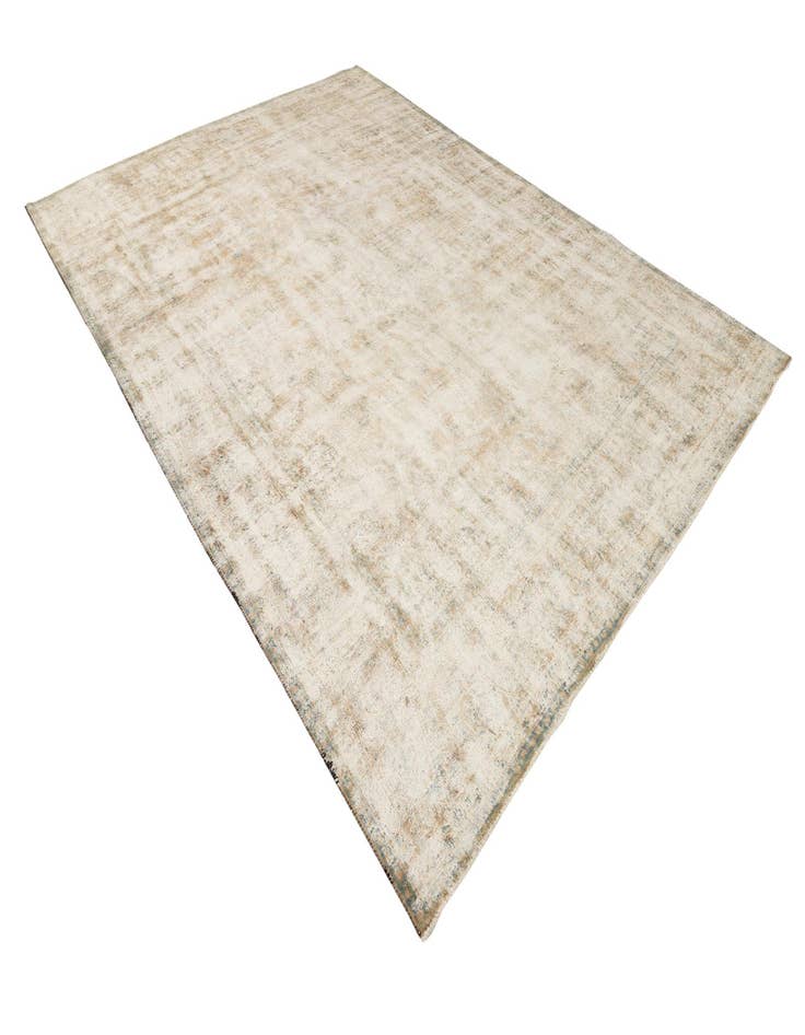 Detail image of  9' 3 x 13'  Hand Knotted Ultra Vintage Persian Wool Rug