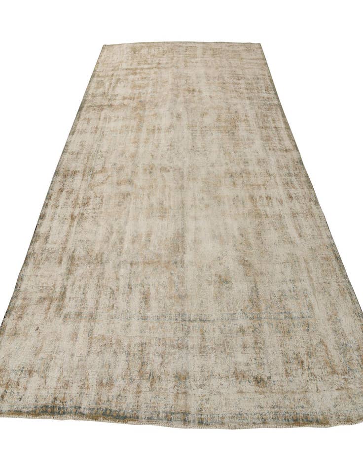 Detail image of  9' 3 x 13'  Hand Knotted Ultra Vintage Persian Wool Rug