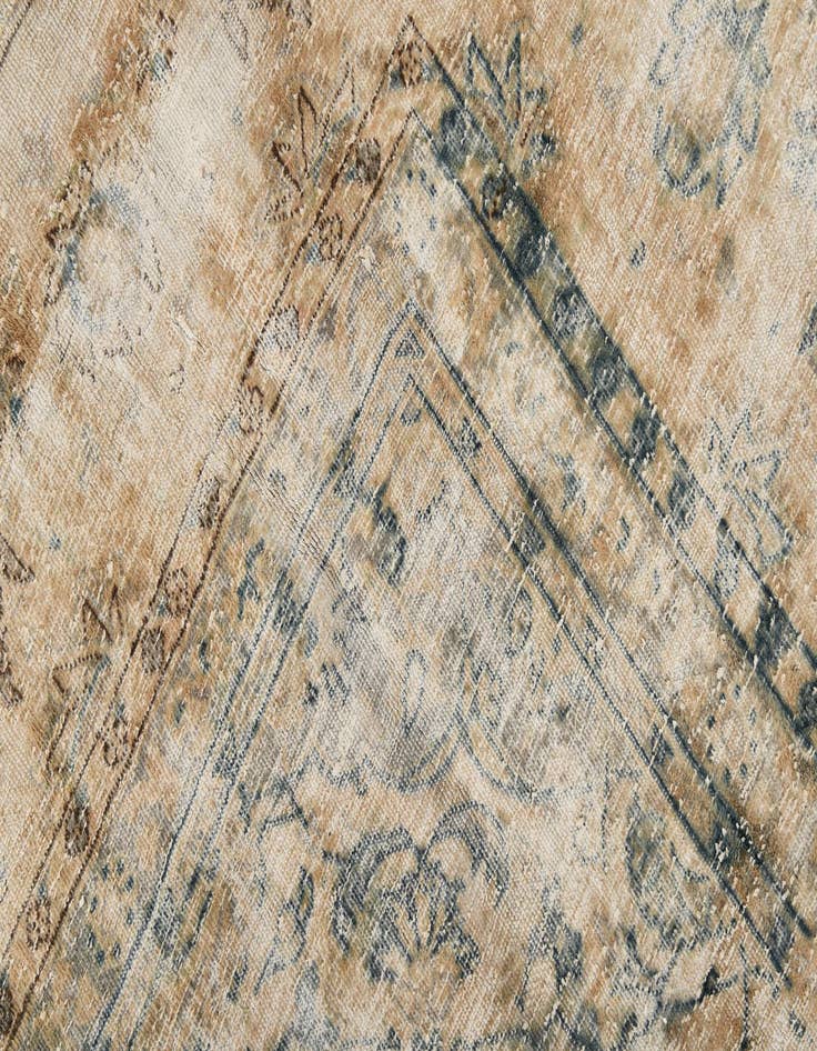 Detail image of  8' 1 x 11' 5  Hand Knotted Ultra Vintage Persian Wool Rug