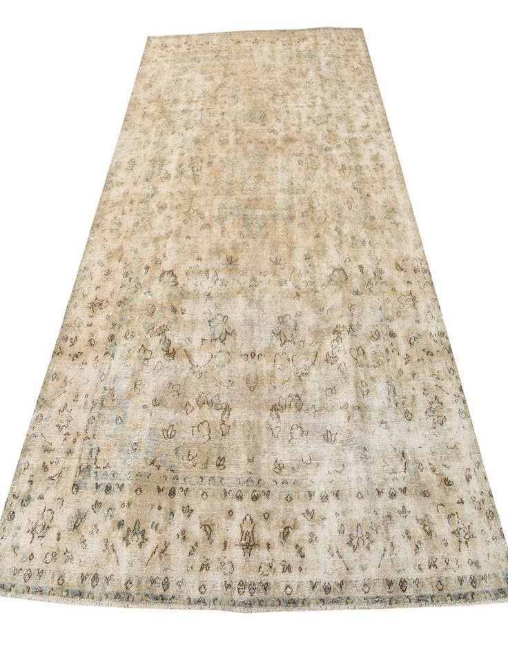 Detail image of  7' 5 x 10' 8  Hand Knotted Ultra Vintage Persian Wool Rug