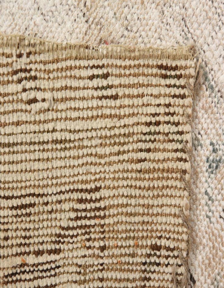 Detail image of  6' 8 x 11' 6  Hand Knotted Ultra Vintage Persian Wool Rug