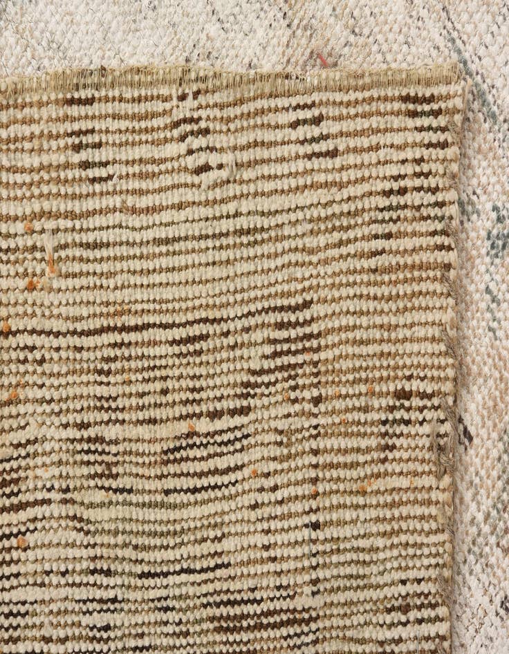 Detail image of  6' 8 x 11' 6  Hand Knotted Ultra Vintage Persian Wool Rug