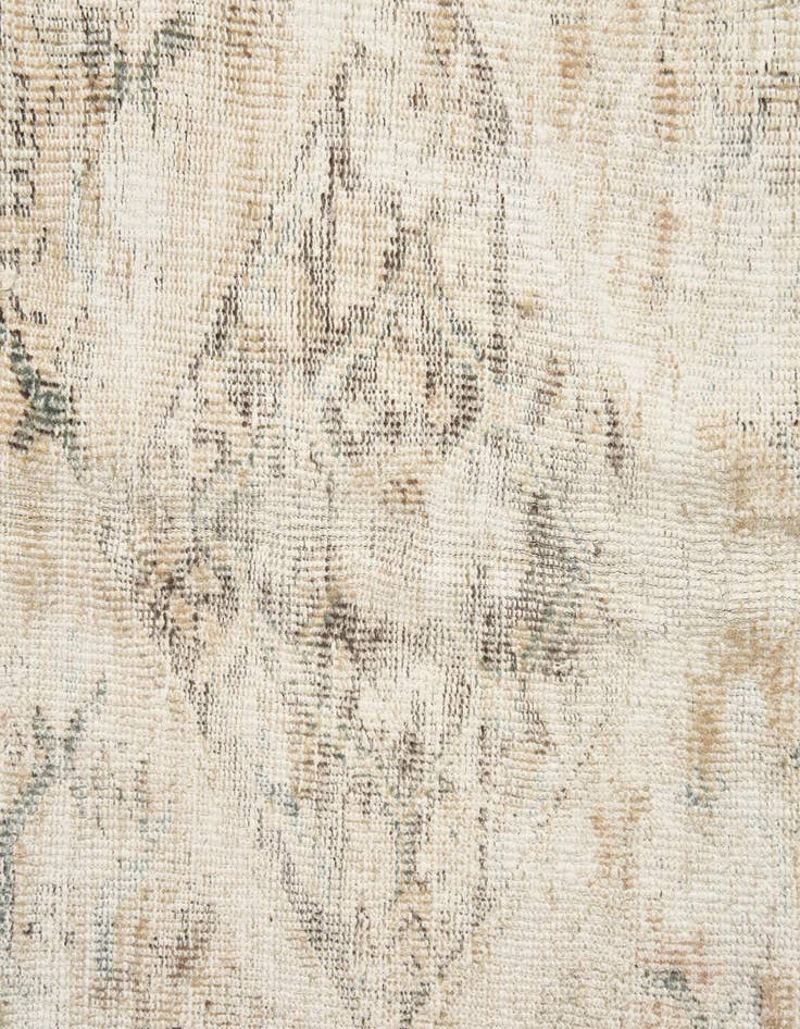 Detail image of  6' 8 x 11' 6  Hand Knotted Ultra Vintage Persian Wool Rug