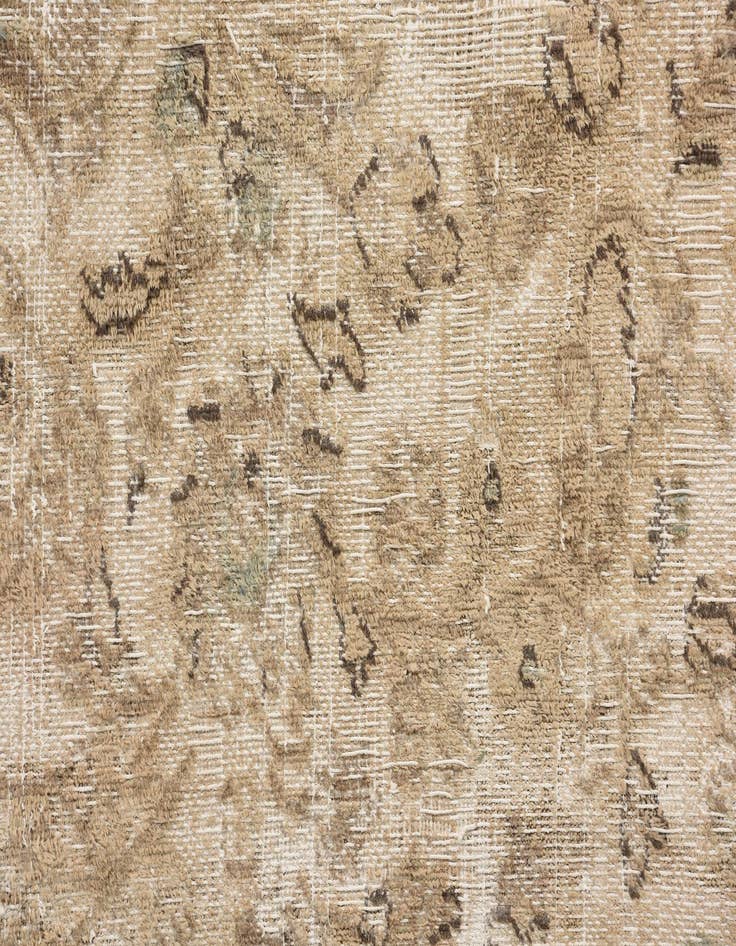 Detail image of  9' 7 x 12' 5  Hand Knotted Ultra Vintage Persian Wool Rug