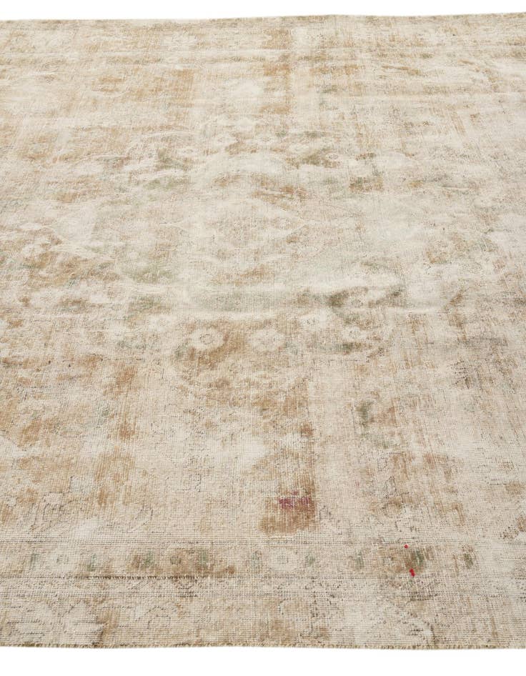 Detail image of  9' 1 x 12' 10  Hand Knotted Ultra Vintage Persian Wool Rug