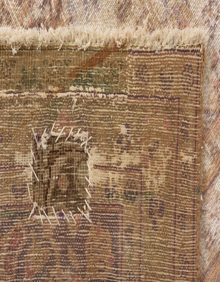 Detail image of  9' 7 x 12' 8  Hand Knotted Ultra Vintage Persian Wool Rug