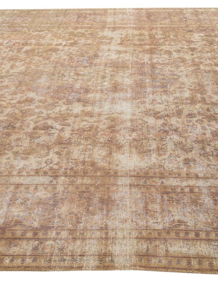 Detail image of  9' 7 x 12' 8  Hand Knotted Ultra Vintage Persian Wool Rug