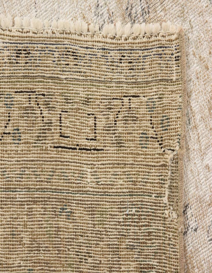 Detail image of  8' 10 x 12' 5  Hand Knotted Ultra Vintage Persian Wool Rug