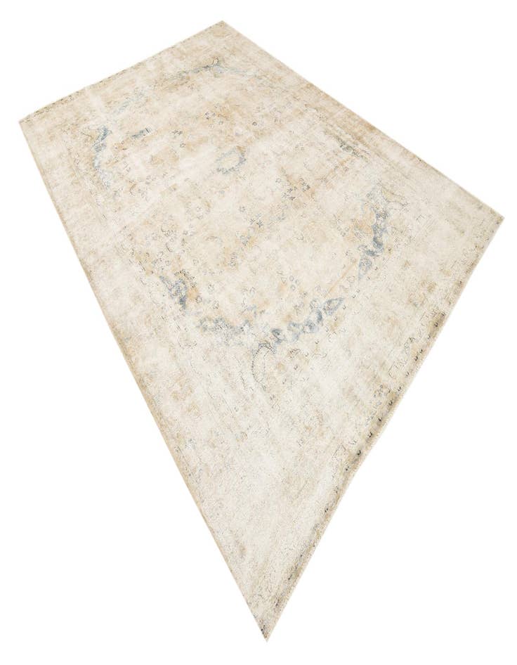 Detail image of  8' 10 x 12' 5  Hand Knotted Ultra Vintage Persian Wool Rug