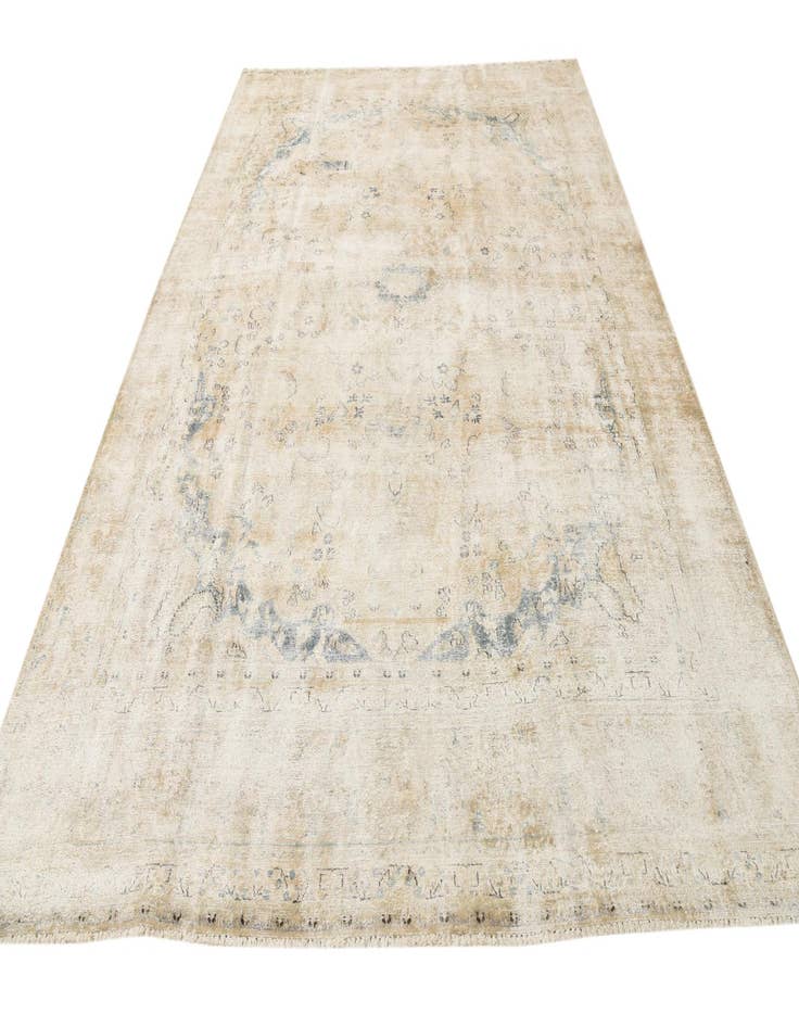 Detail image of  8' 10 x 12' 5  Hand Knotted Ultra Vintage Persian Wool Rug