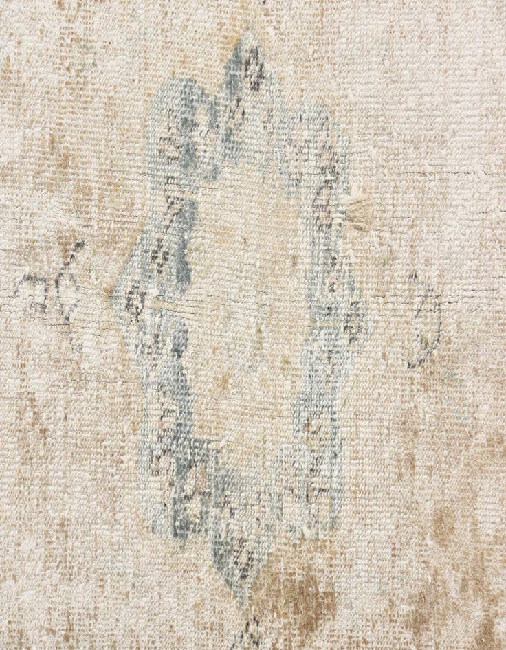 Detail image of  8' 10 x 12' 5  Hand Knotted Ultra Vintage Persian Wool Rug