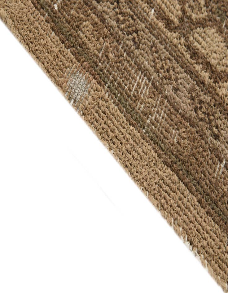 Detail image of  6' 10 x 9' 7  Hand Knotted Ultra Vintage Persian Wool Rug