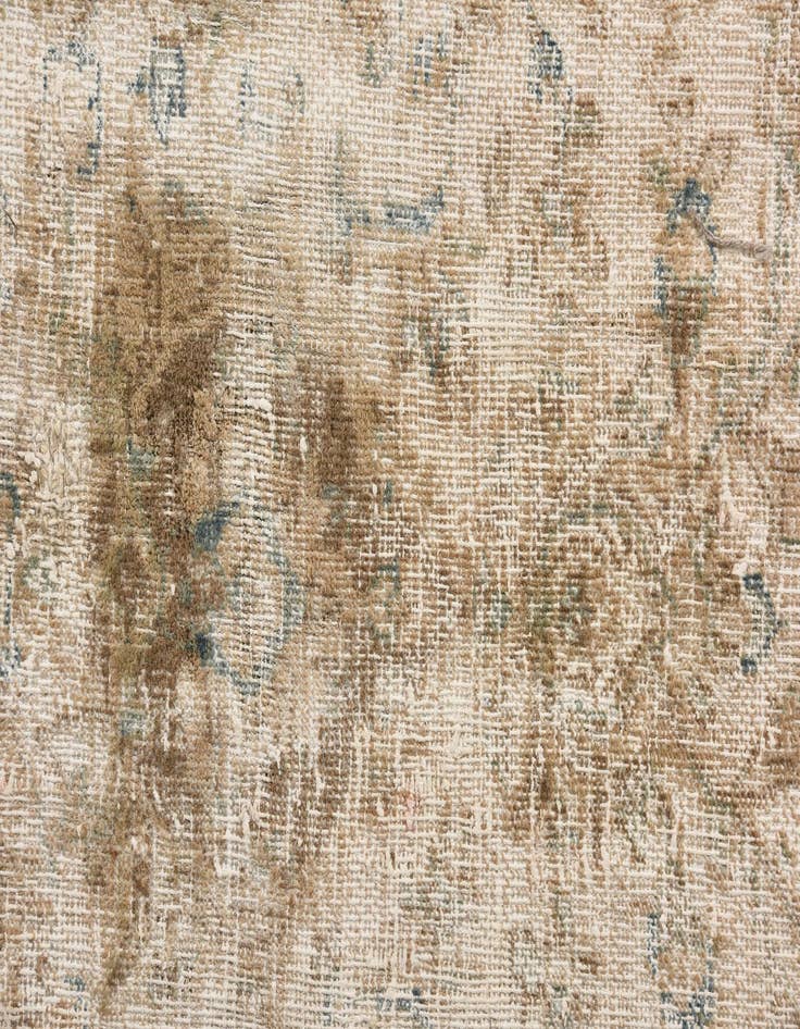 Detail image of  9' 4 x 12' 6  Hand Knotted Ultra Vintage Persian Wool Rug