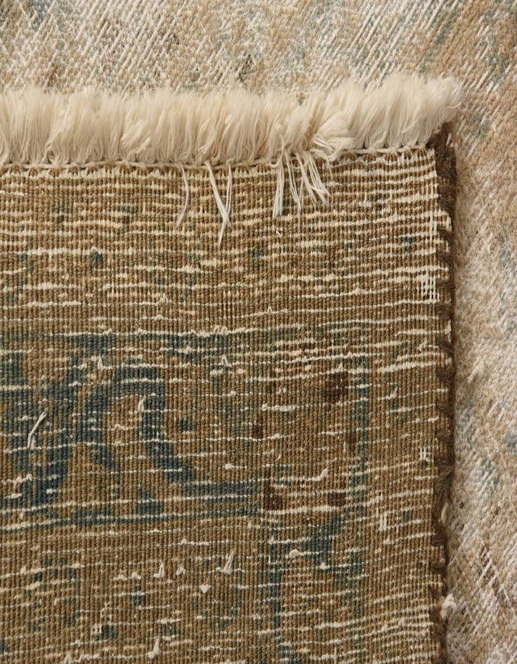 Detail image of  9' 7 x 12' 6  Hand Knotted Ultra Vintage Persian Wool Rug