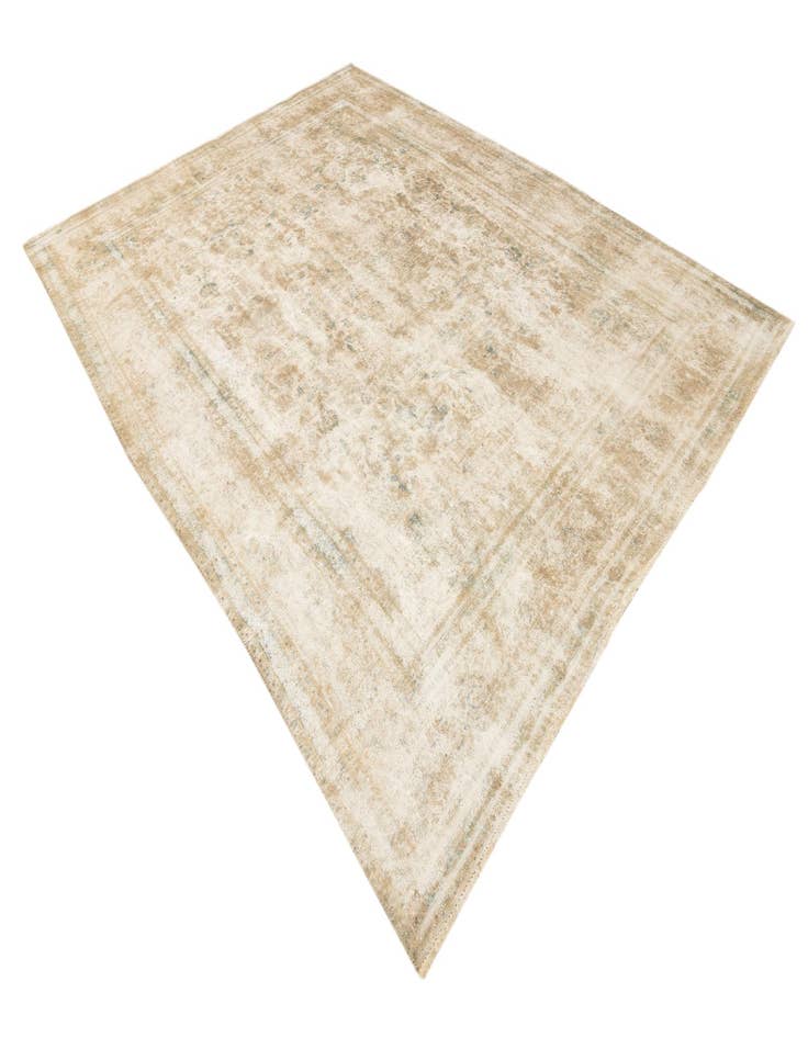 Detail image of  9' 7 x 12' 6  Hand Knotted Ultra Vintage Persian Wool Rug