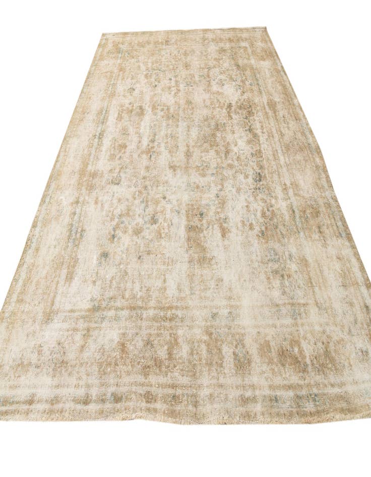 Detail image of  9' 7 x 12' 6  Hand Knotted Ultra Vintage Persian Wool Rug