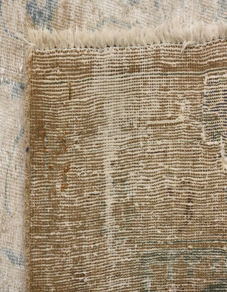 Detail image of  9' 7 x 13' 2  Hand Knotted Ultra Vintage Persian Wool Rug