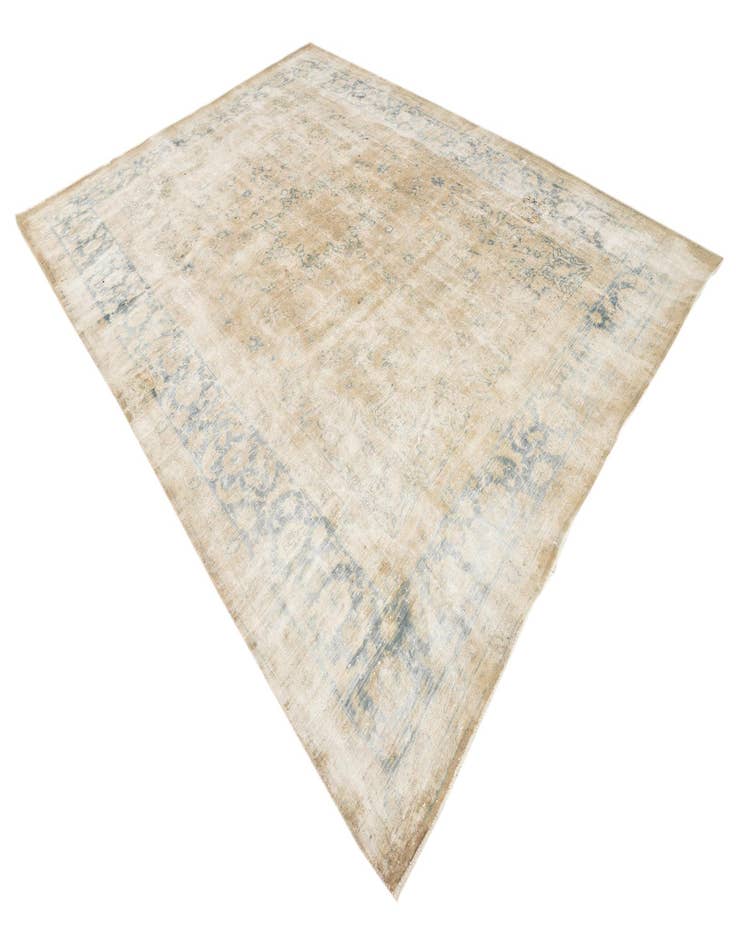 Detail image of  9' 7 x 13' 2  Hand Knotted Ultra Vintage Persian Wool Rug