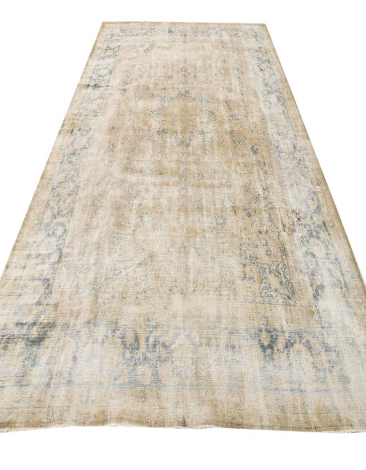 Detail image of  9' 7 x 13' 2  Hand Knotted Ultra Vintage Persian Wool Rug