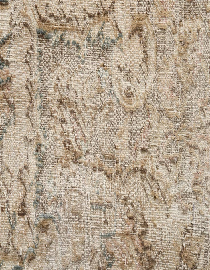 Detail image of  9' 7 x 12' 3  Hand Knotted Ultra Vintage Persian Wool Rug