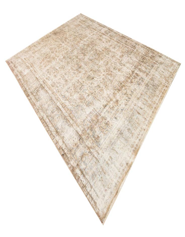 Detail image of  9' 7 x 12' 3  Hand Knotted Ultra Vintage Persian Wool Rug