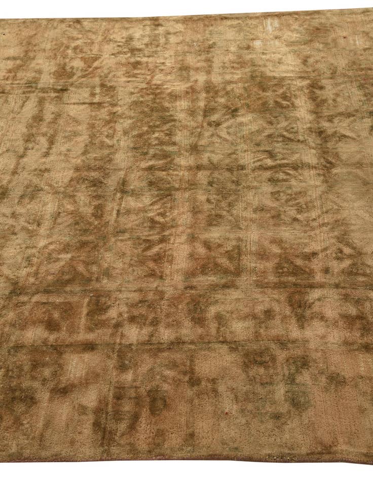 Detail image of  5' 6 x 7' 6  Hand Knotted Ultra Vintage Persian Wool Rug