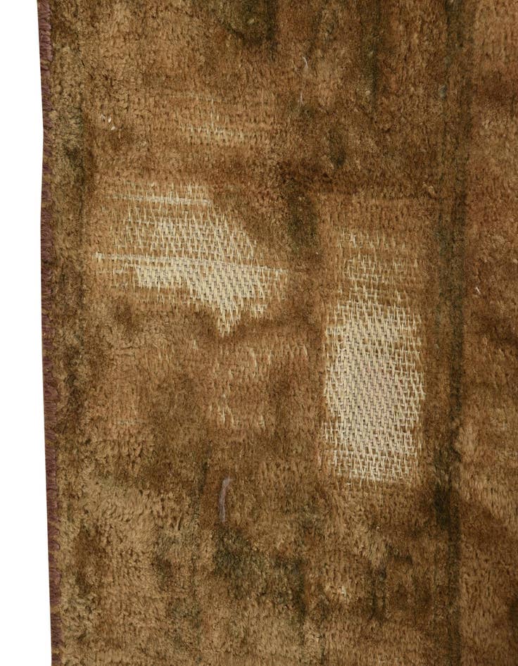 Detail image of  5' 6 x 7' 6  Hand Knotted Ultra Vintage Persian Wool Rug