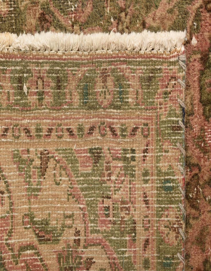 Detail image of  4' 4 x 7' 5  Hand Knotted Ultra Vintage Persian Wool Rug
