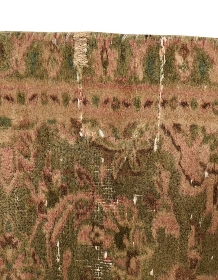 Detail image of  4' 4 x 7' 5  Hand Knotted Ultra Vintage Persian Wool Rug