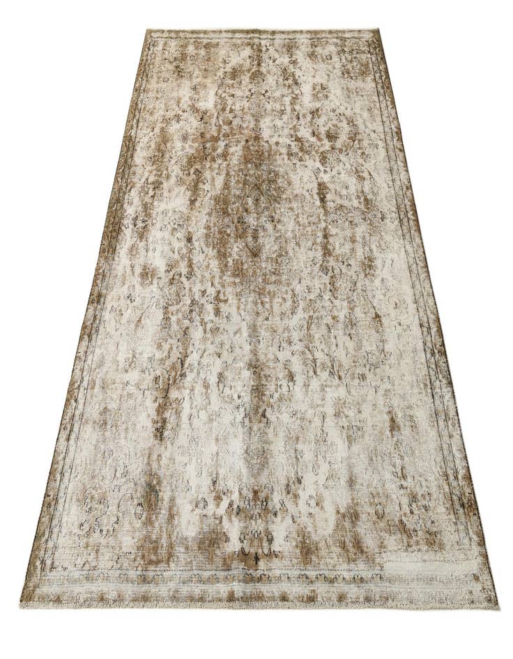 Detail image of  7' 1 x 10' 4  Hand Knotted Ultra Vintage Persian Wool Rug