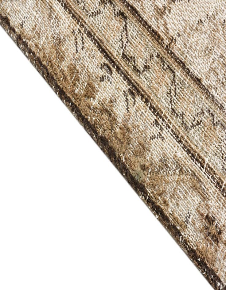 Detail image of  7' 1 x 10' 4  Hand Knotted Ultra Vintage Persian Wool Rug