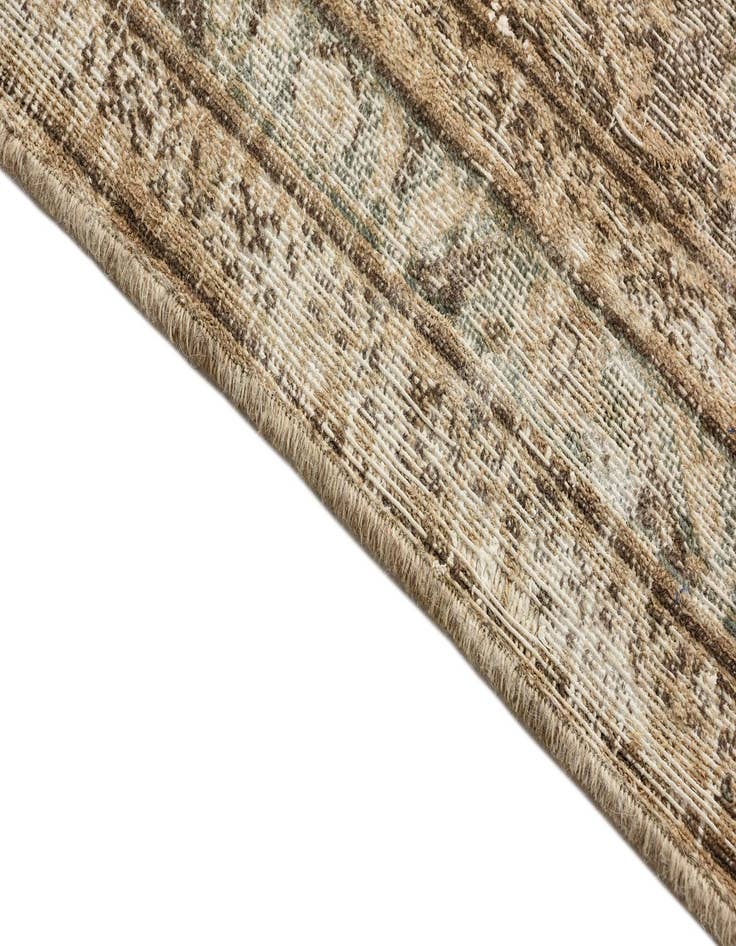 Detail image of  8' x 11'  Hand Knotted Ultra Vintage Persian Wool Rug